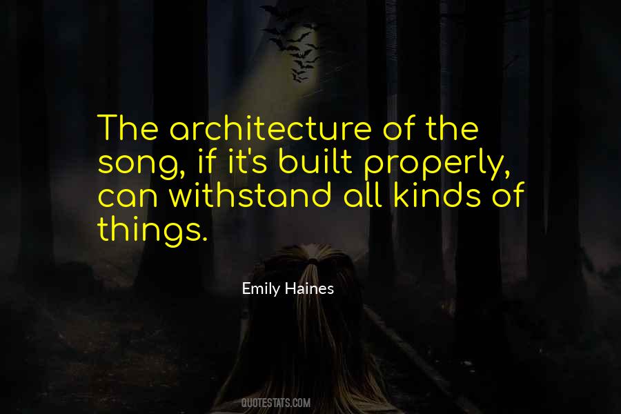 Emily Haines Quotes #712521