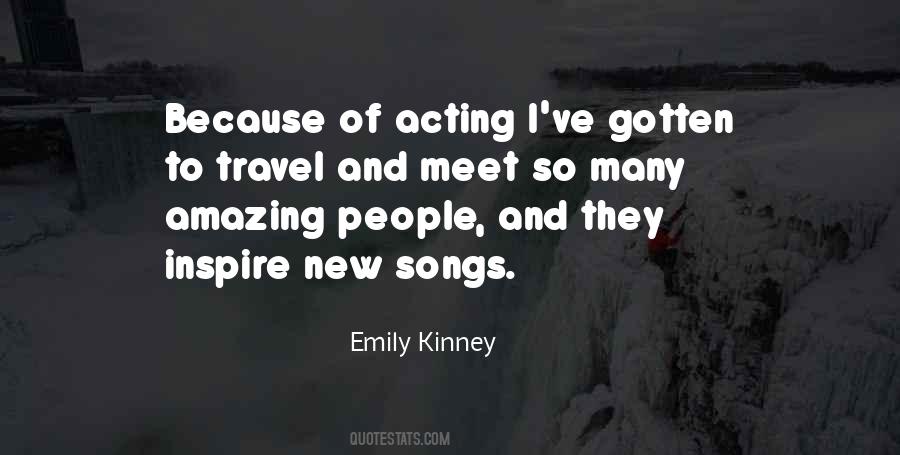 Emily Kinney Quotes #173645