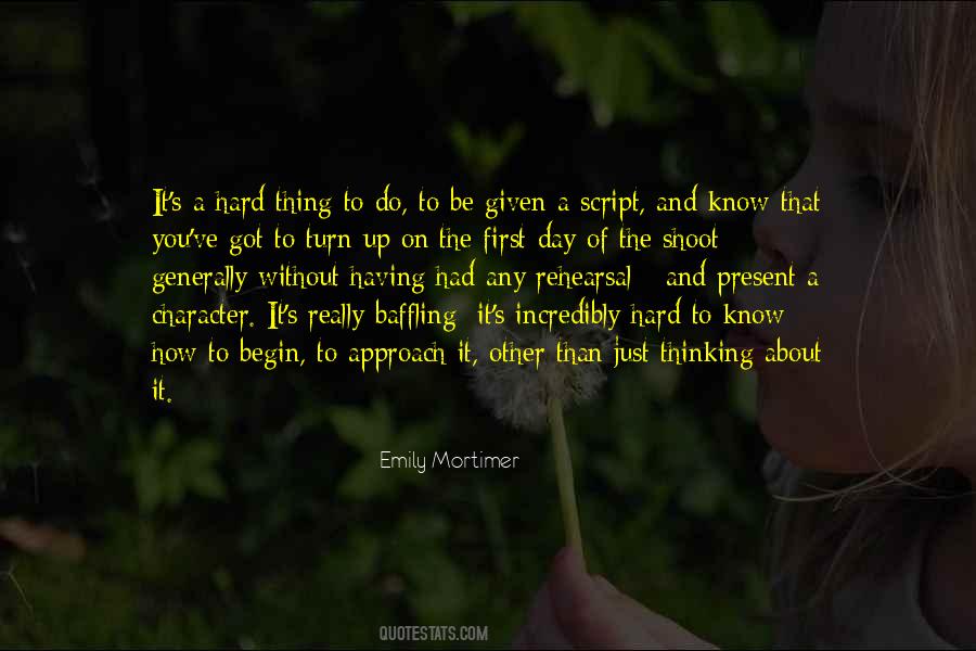 Emily Mortimer Quotes #756732