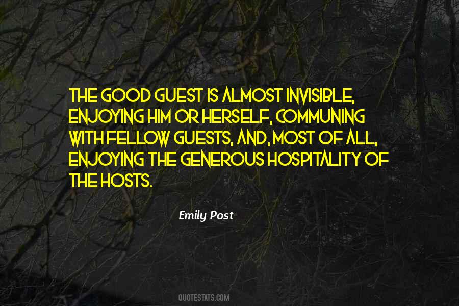 Emily Post Quotes #1520187