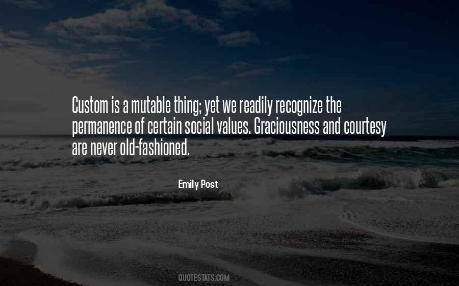 Emily Post Quotes #97602