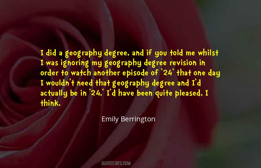 Quotes About Geography #1077008