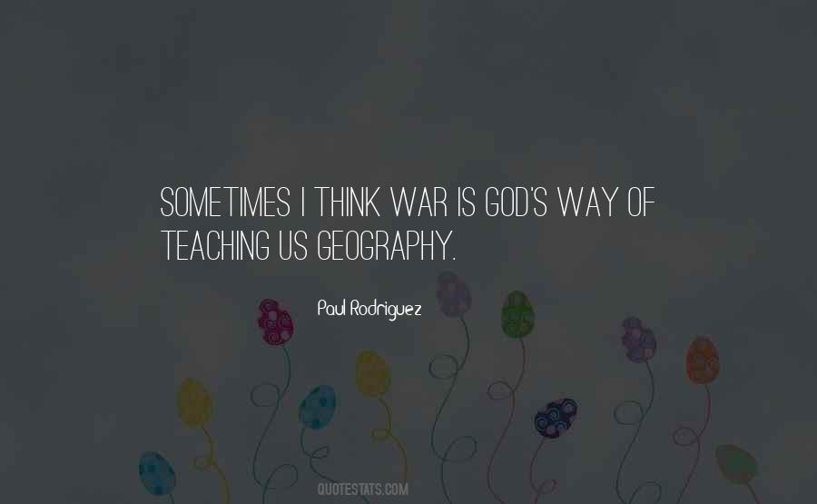 Quotes About Geography #1396087