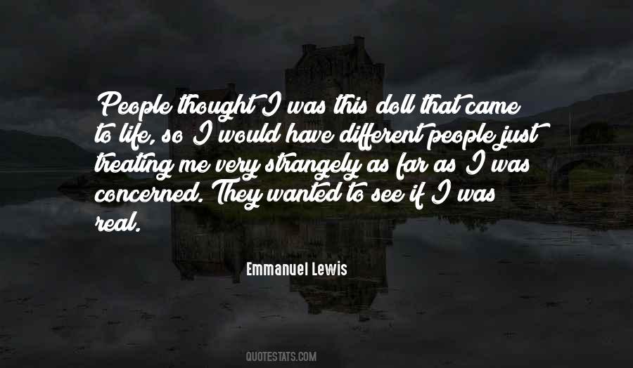 Emmanuel Lewis Quotes #1386019