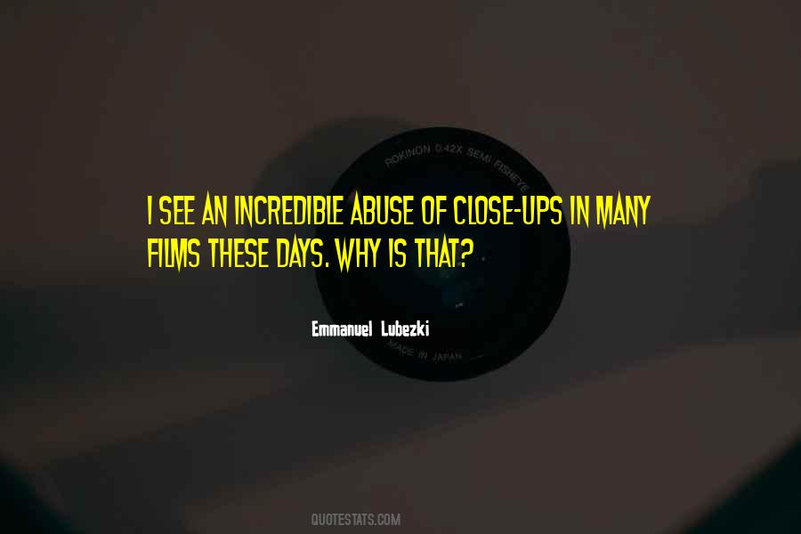 Emmanuel Lubezki Quotes #1814595