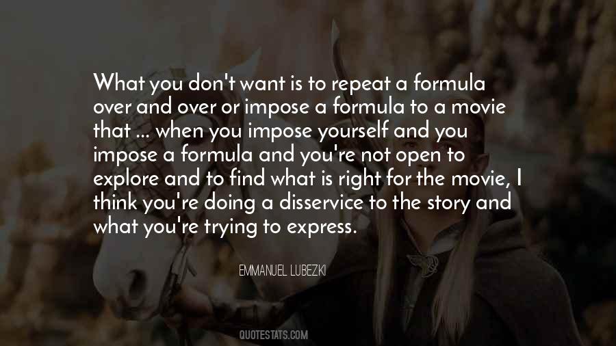 Emmanuel Lubezki Quotes #204104