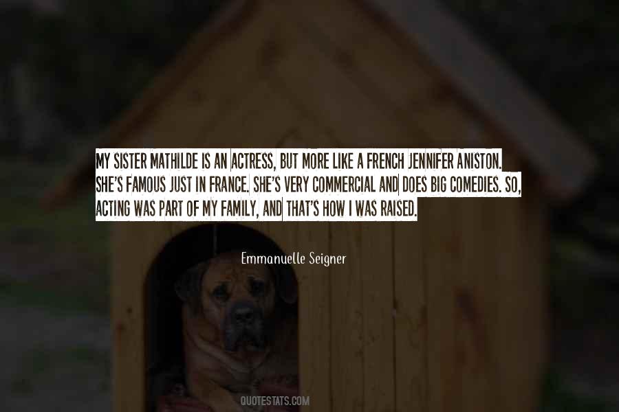 Emmanuelle Seigner Quotes #1614034