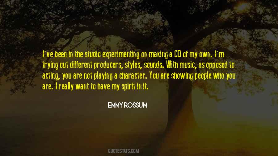 Emmy Rossum Quotes #231802