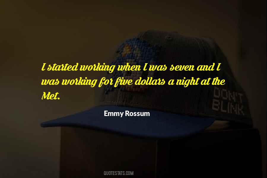 Emmy Rossum Quotes #510696
