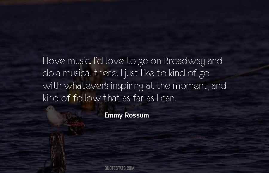 Emmy Rossum Quotes #836561