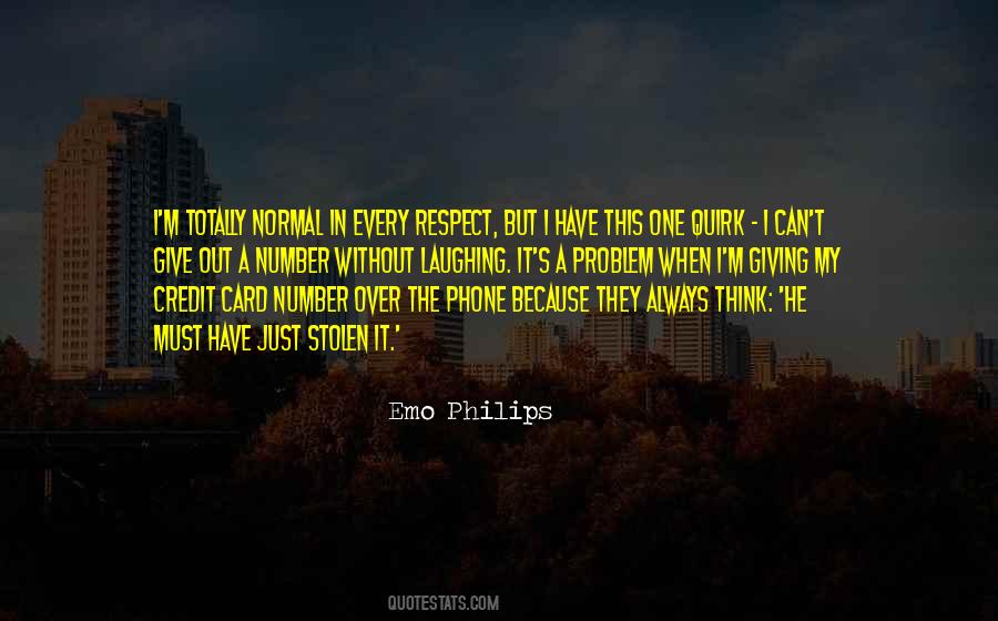 Emo Philips Quotes #659434