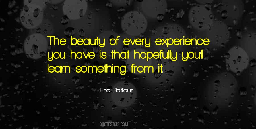Eric Balfour Quotes #296735