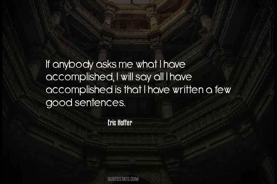 Eric Hoffer Quotes #203760