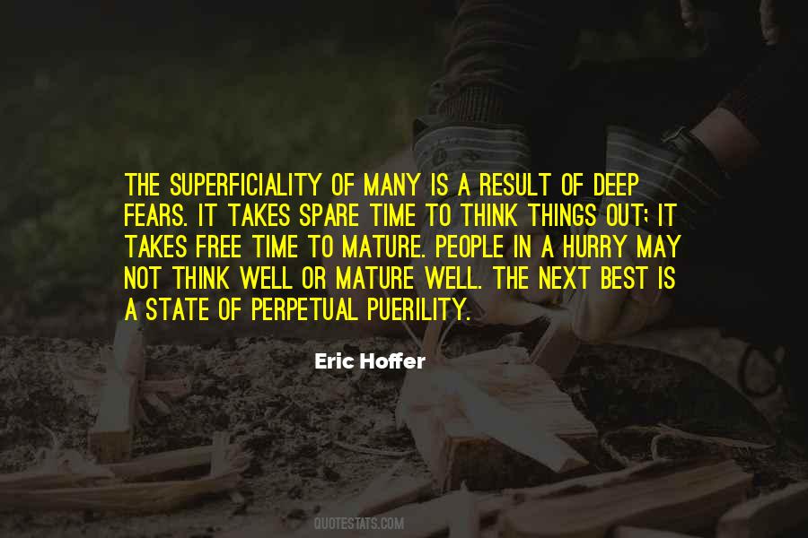 Eric Hoffer Quotes #43303