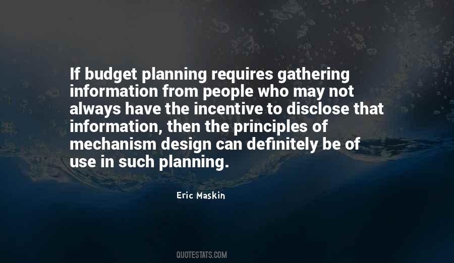 Eric Maskin Quotes #1088995