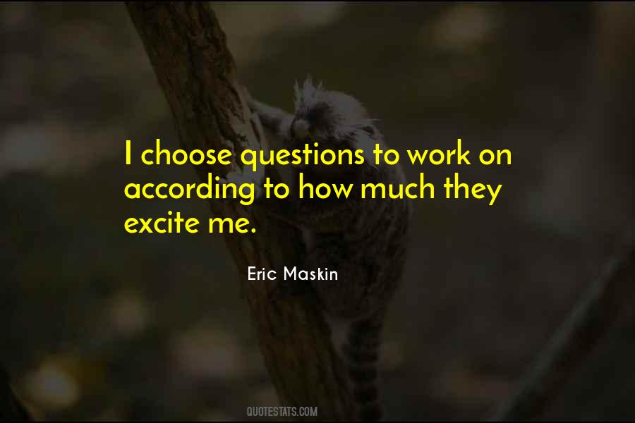 Eric Maskin Quotes #1504896