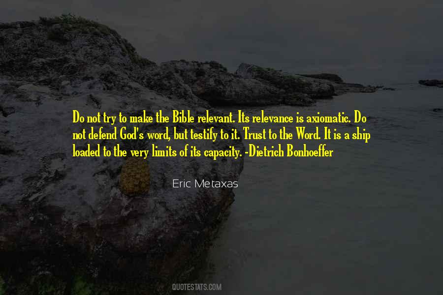 Eric Metaxas Quotes #1081273