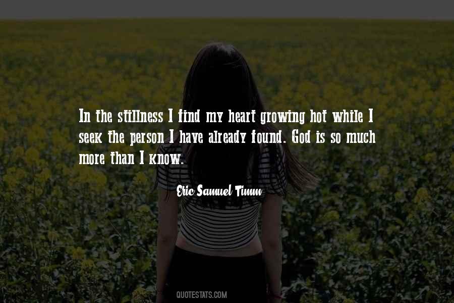 Eric Samuel Timm Quotes #566783