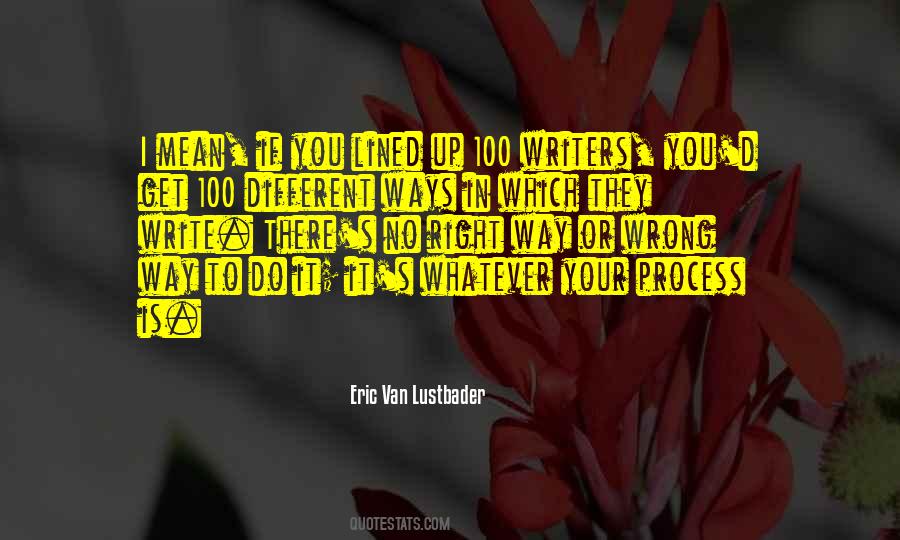 Eric Van Lustbader Quotes #523300