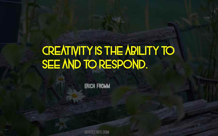 Erich Fromm Quotes #461089