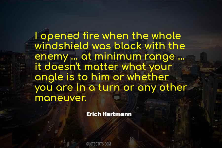 Erich Hartmann Quotes #342810