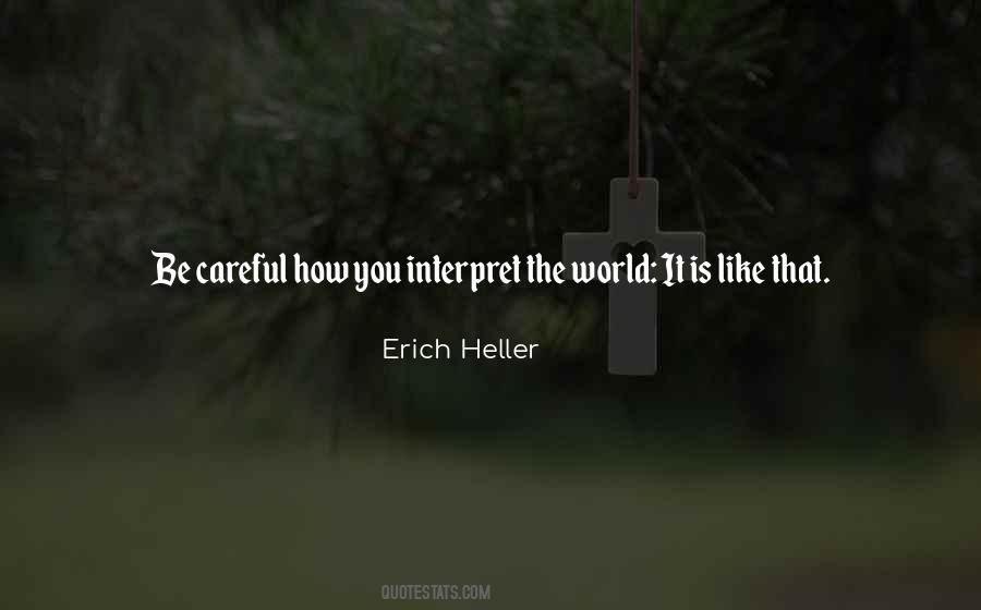 Erich Heller Quotes #1490042