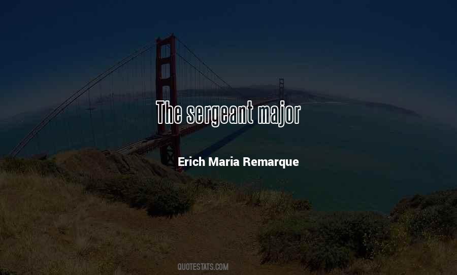 Erich Maria Remarque Quotes #102339