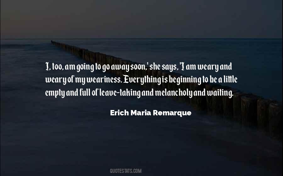 Erich Maria Remarque Quotes #386161