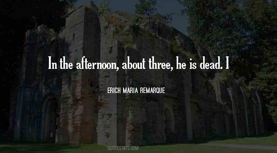 Erich Maria Remarque Quotes #431255