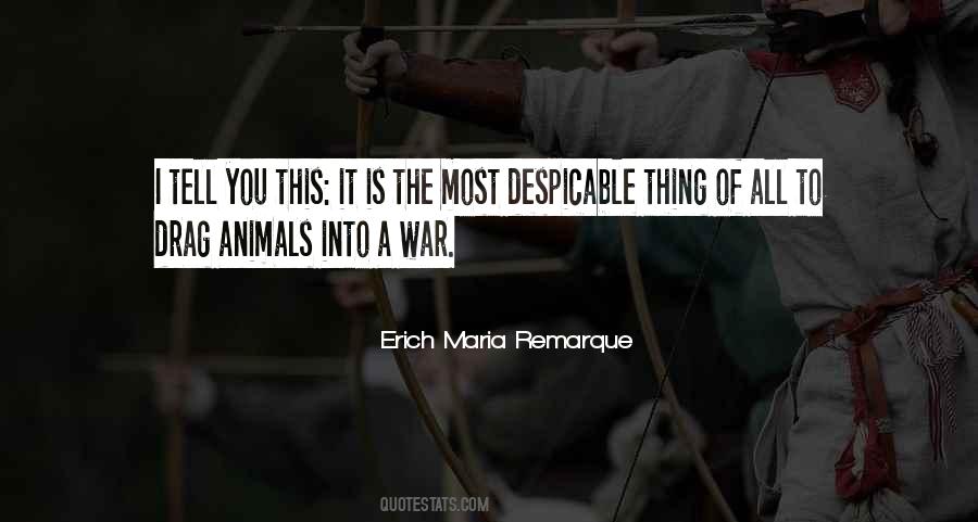 Erich Maria Remarque Quotes #568641