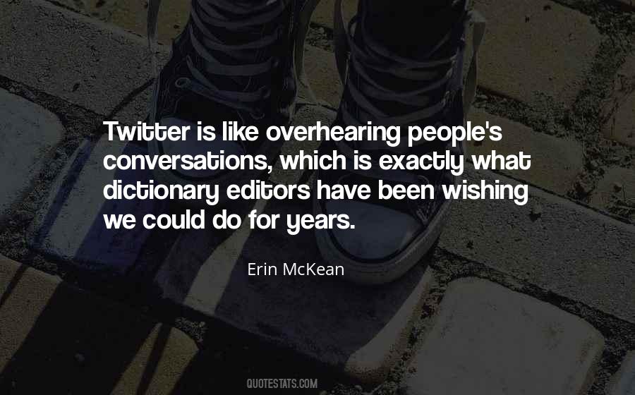 Erin Mckean Quotes #1382010