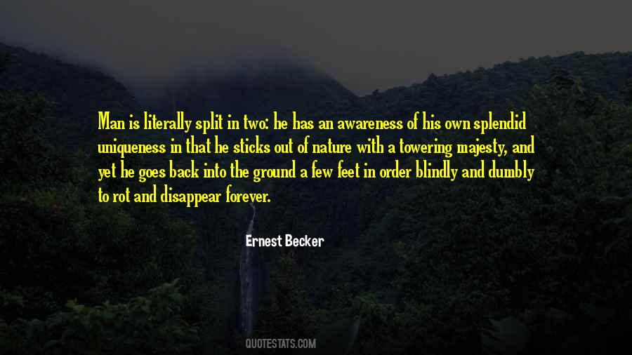 Ernest Becker Quotes #1291760