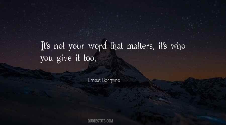 Ernest Borgnine Quotes #771547