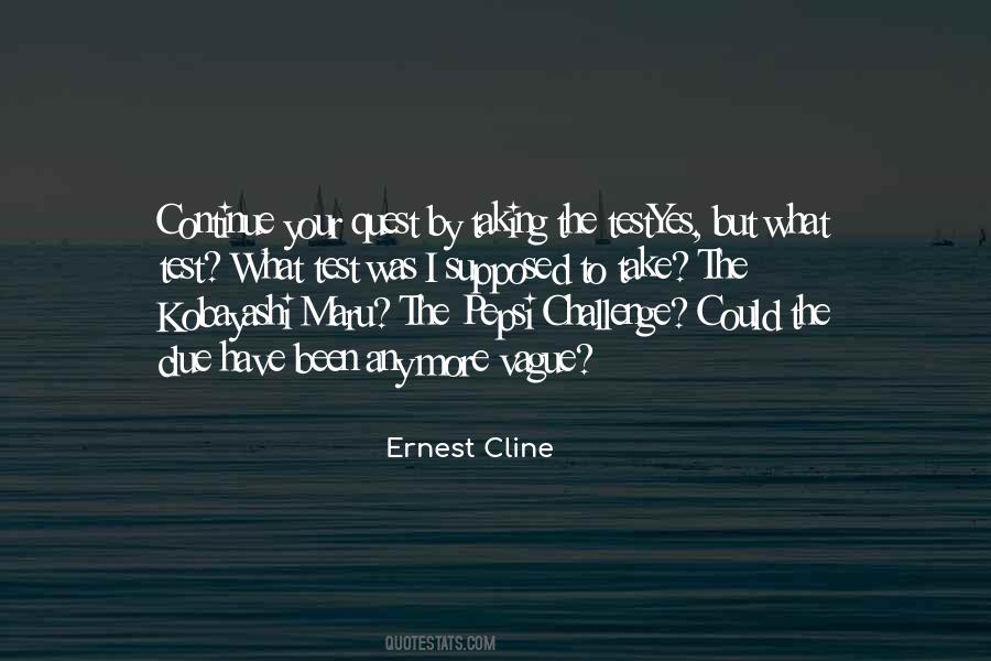 Ernest Cline Quotes #661259