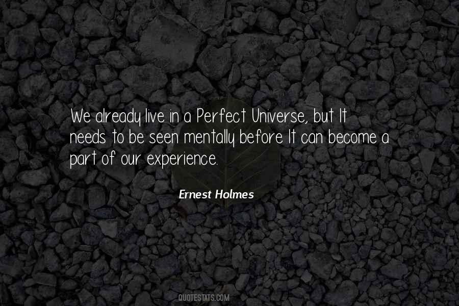 Ernest Holmes Quotes #655920