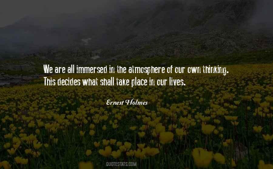 Ernest Holmes Quotes #681818