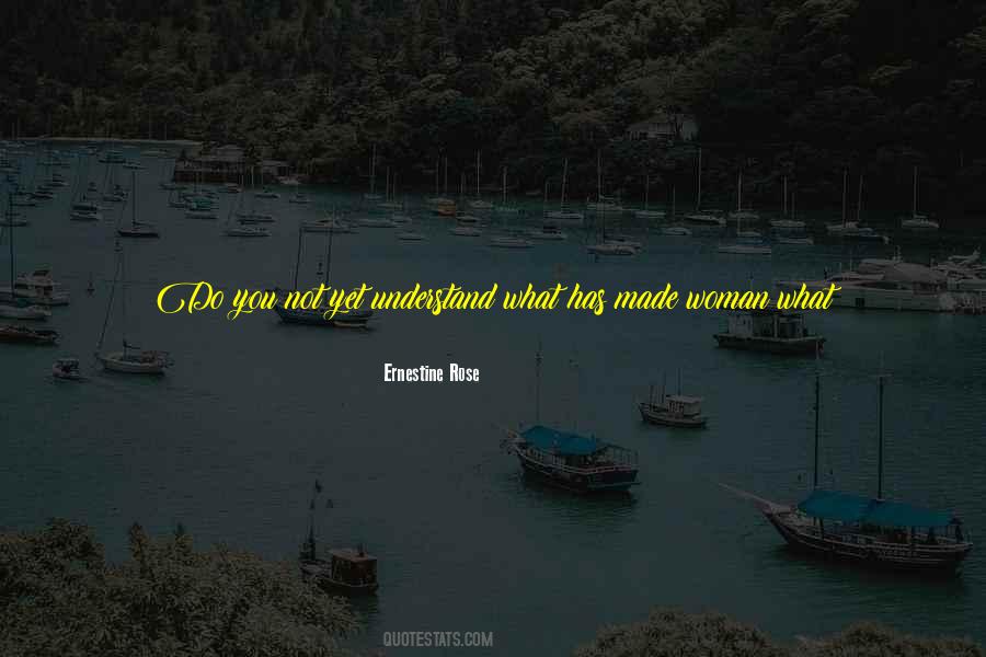 Ernestine Rose Quotes #1123148