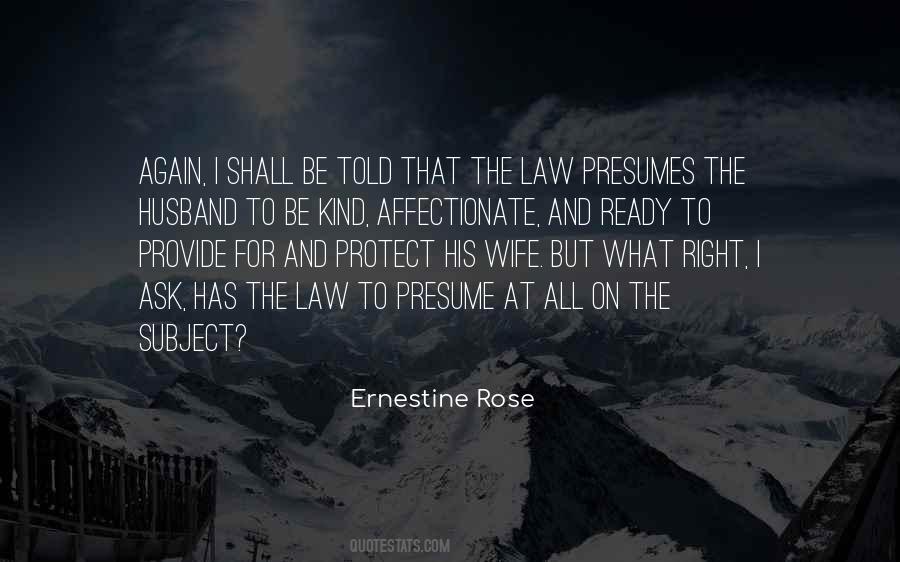 Ernestine Rose Quotes #395975