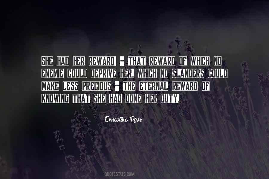 Ernestine Rose Quotes #441129