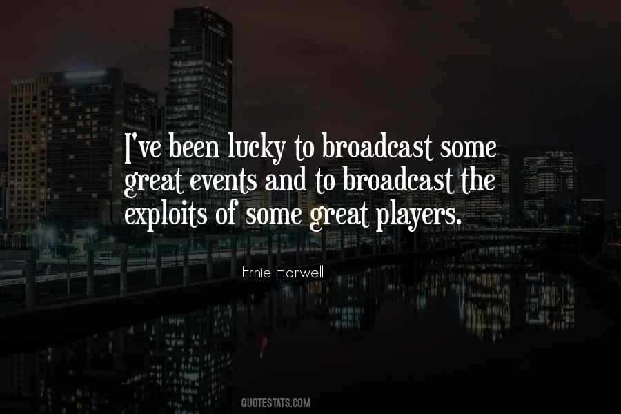 Ernie Harwell Quotes #1599878