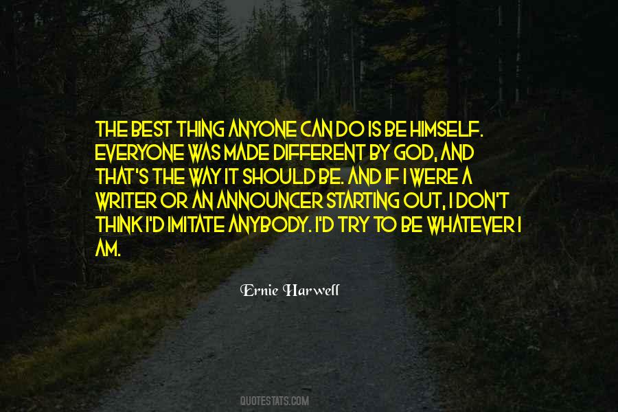 Ernie Harwell Quotes #939367