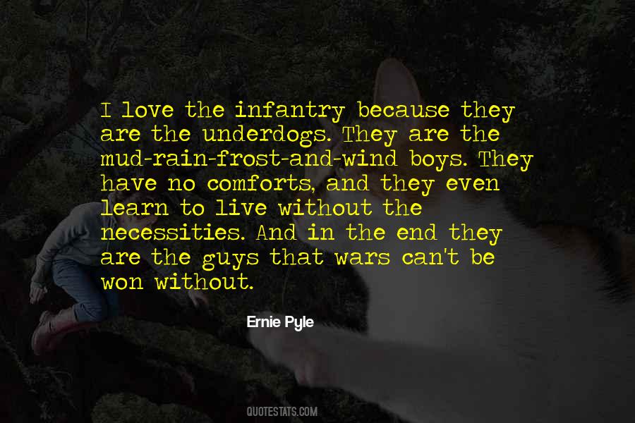 Ernie Pyle Quotes #1010659
