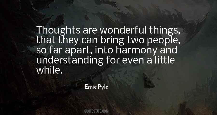 Ernie Pyle Quotes #1791056