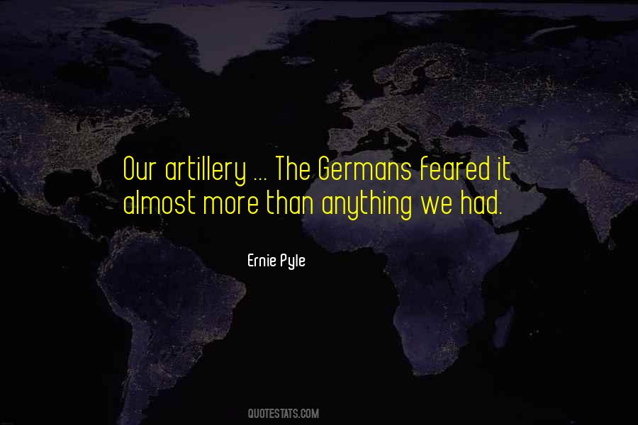 Ernie Pyle Quotes #468019