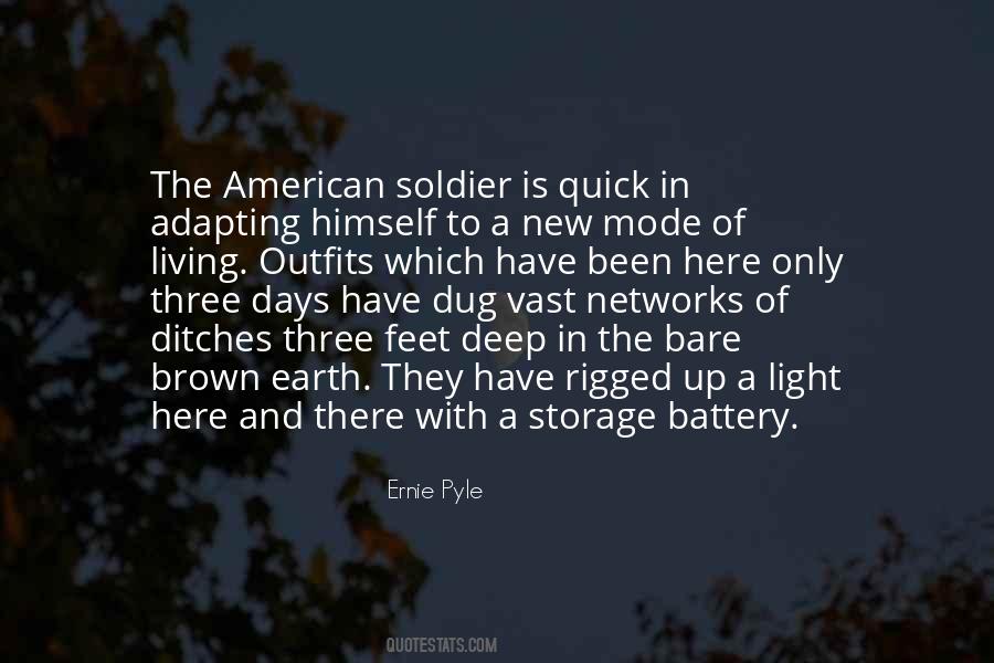 Ernie Pyle Quotes #553592