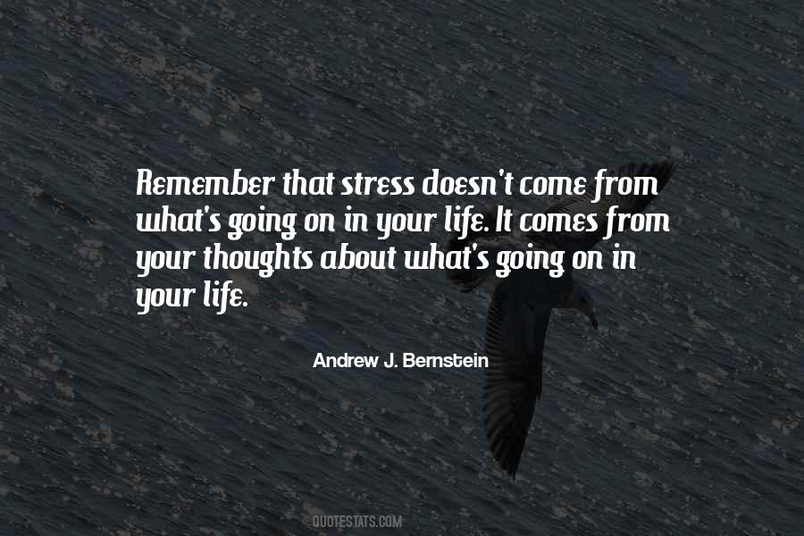Quotes About Stress #1541738