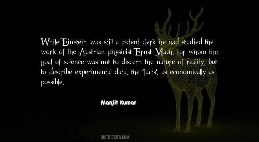 Ernst Mach Quotes #1284453