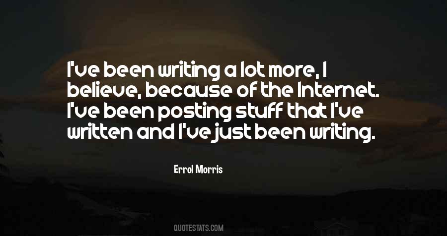 Errol Morris Quotes #58668