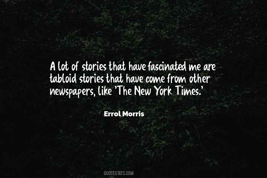 Errol Morris Quotes #942336