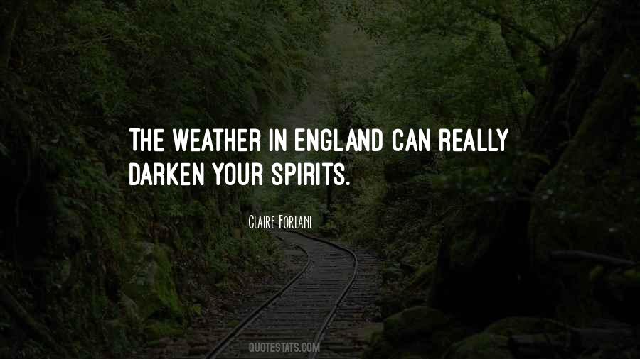 Quotes About England Weather #812819